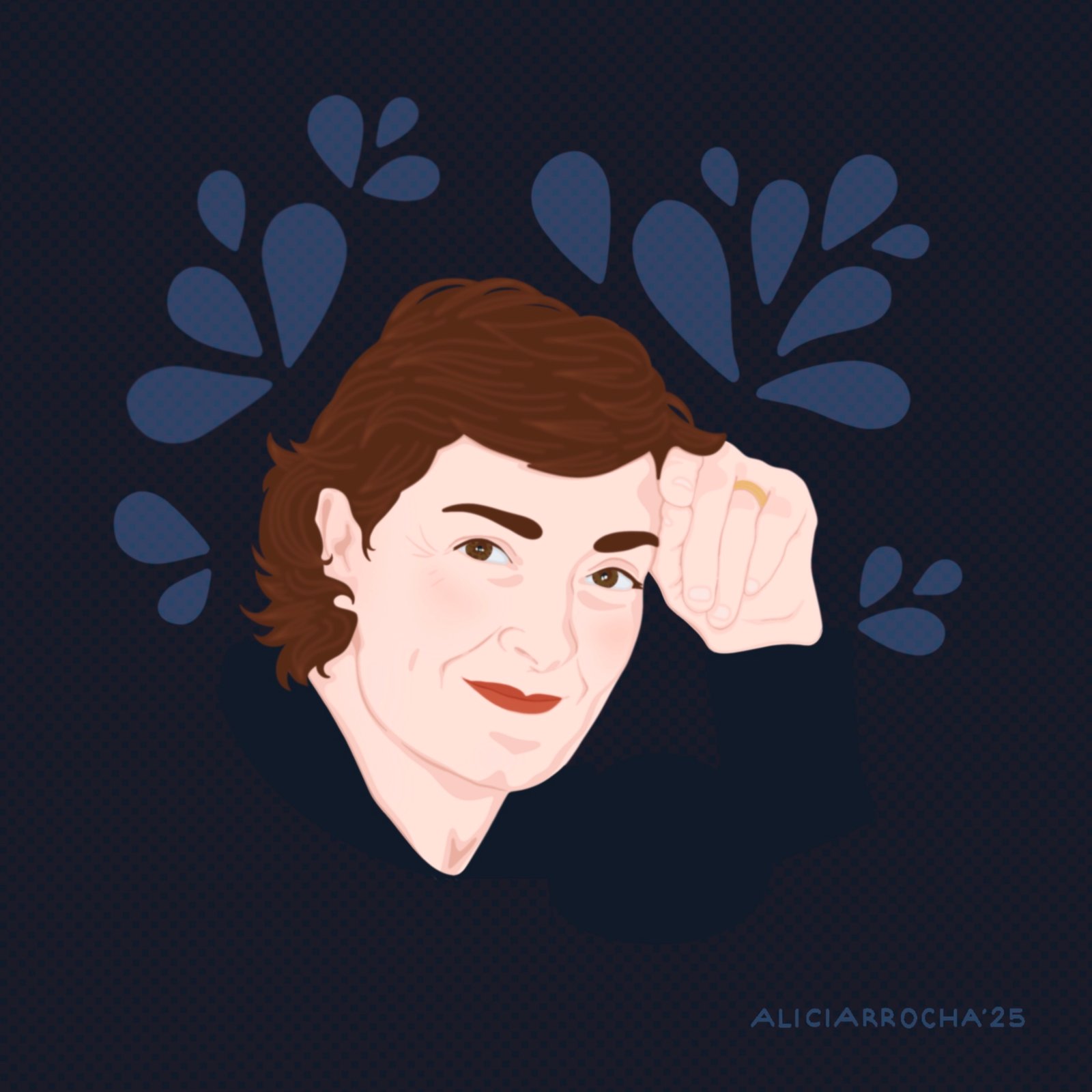 ilustración de Alicia Rocha para el proyecto 365 días