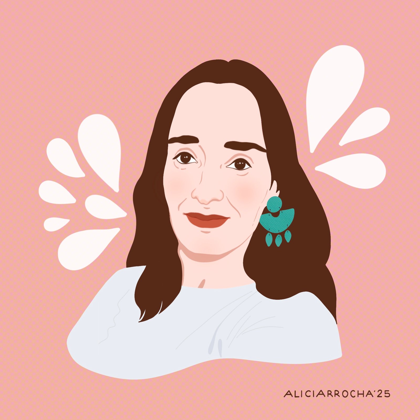 ilustración de Alicia Rocha para el proyecto 365 días