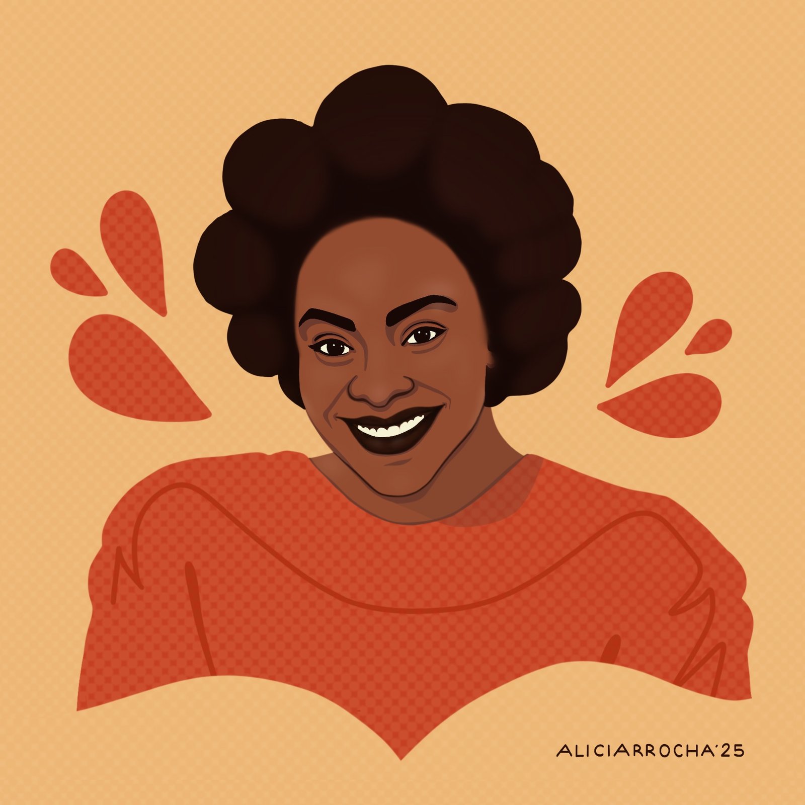 ilustración de Alicia Rocha para el proyecto 365 días