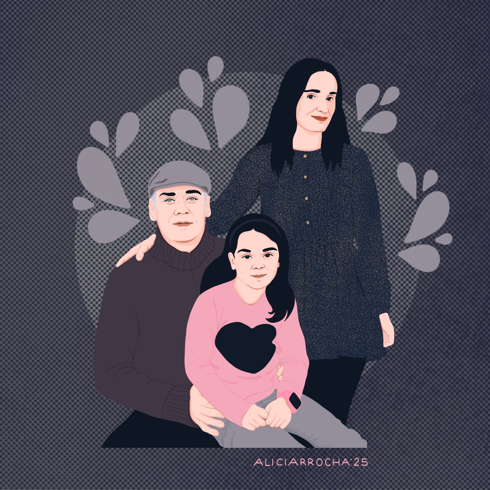 ilustración de Alicia Rocha para el proyecto 365 días