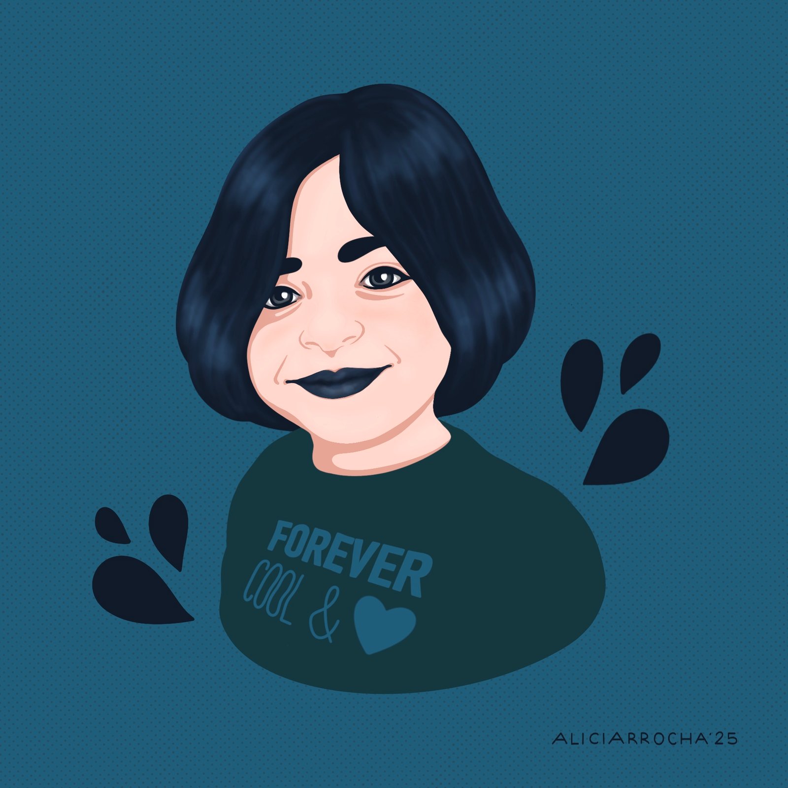 ilustración de Alicia Rocha para el proyecto 365 días