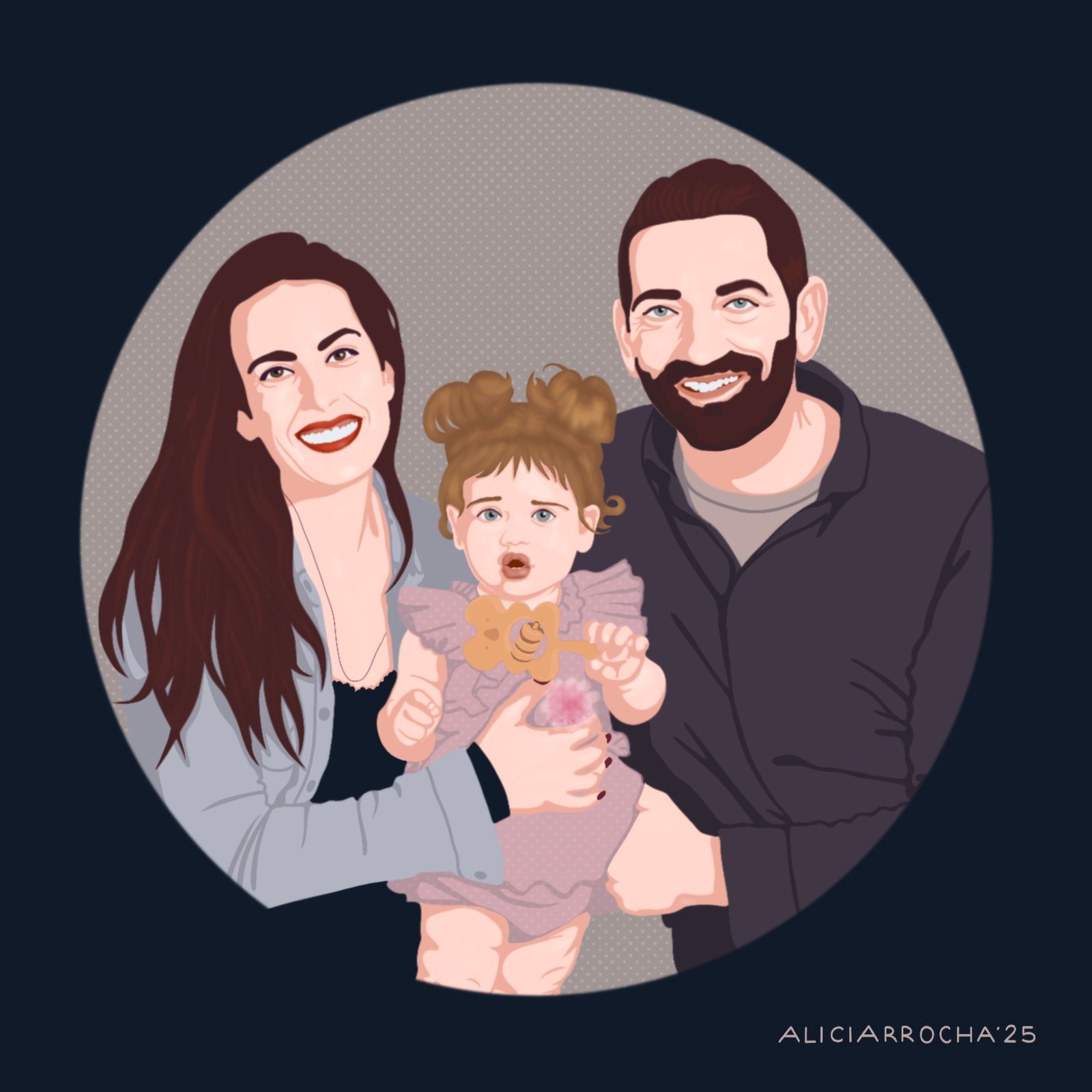 ilustración de Alicia Rocha para el proyecto 365 días