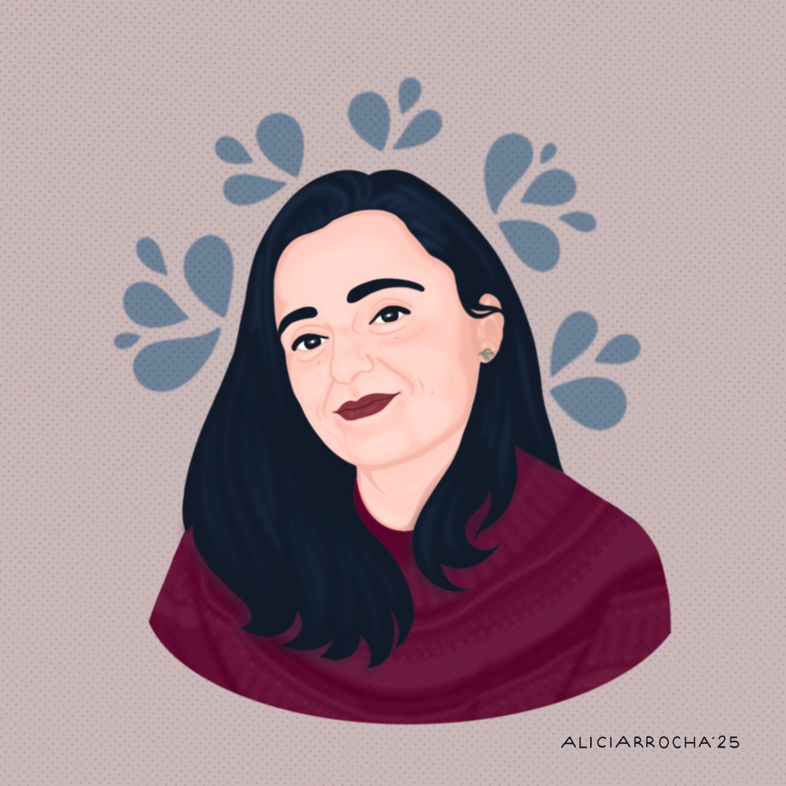 ilustración de Alicia Rocha para el proyecto 365 días