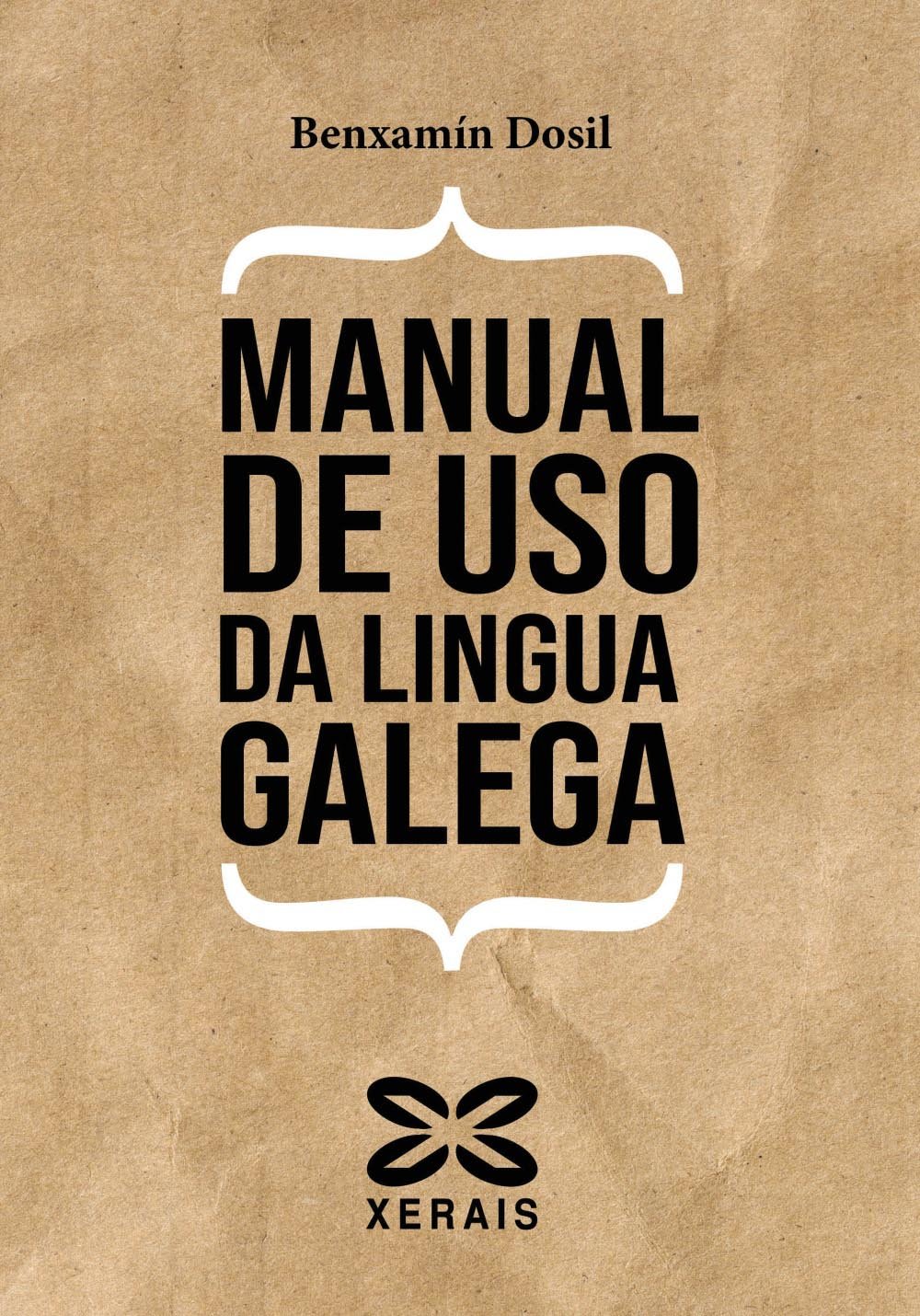 portada de Manual de uso da lingua galega creada por Alicia Rocha Novoa