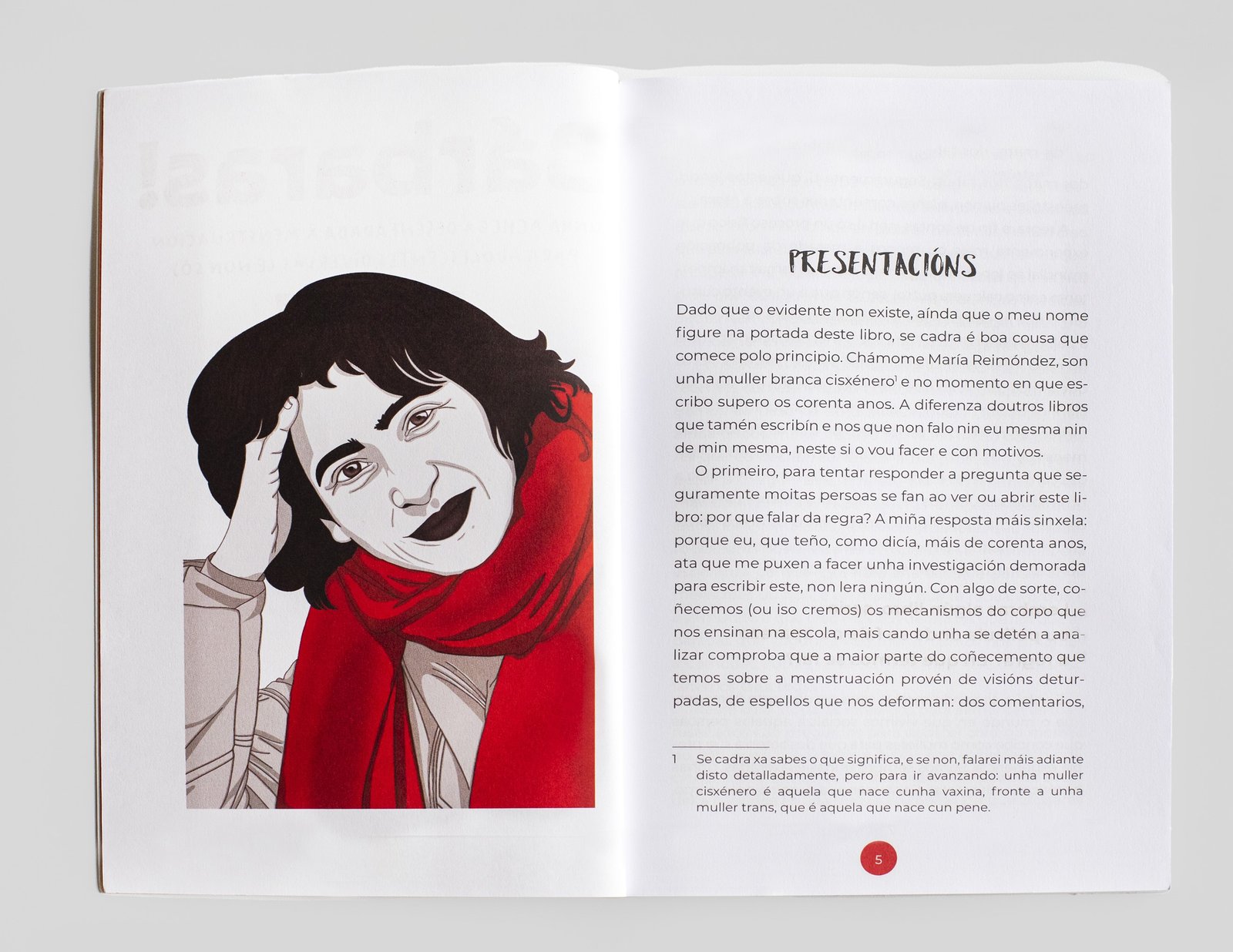 ilustración y diseño y maquetación de interiores creados por Alicia Rocha Novoa para Barbaras