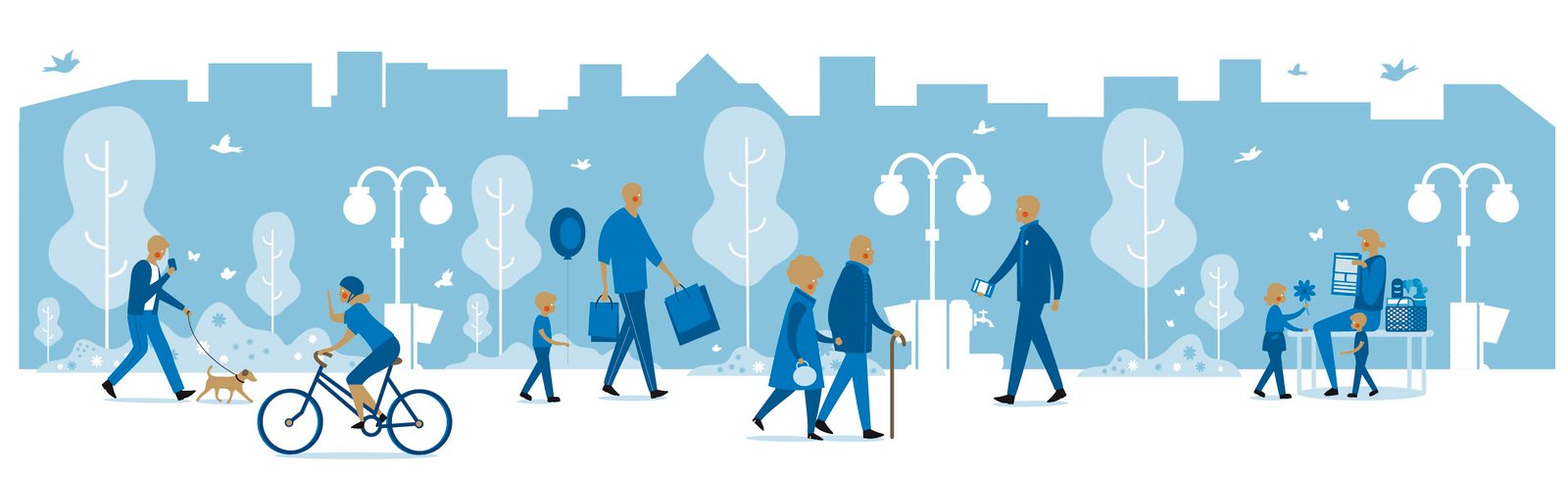 ilustracion de Alicia Rocha Novoa para el proyecto Ponteareas, o teu fogar