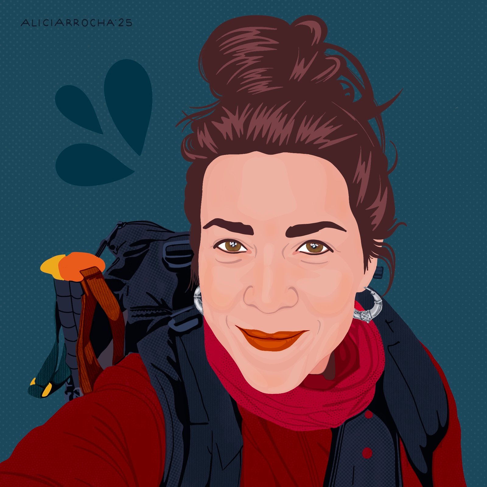 ilustración de Alicia Rocha para el proyecto 365 días