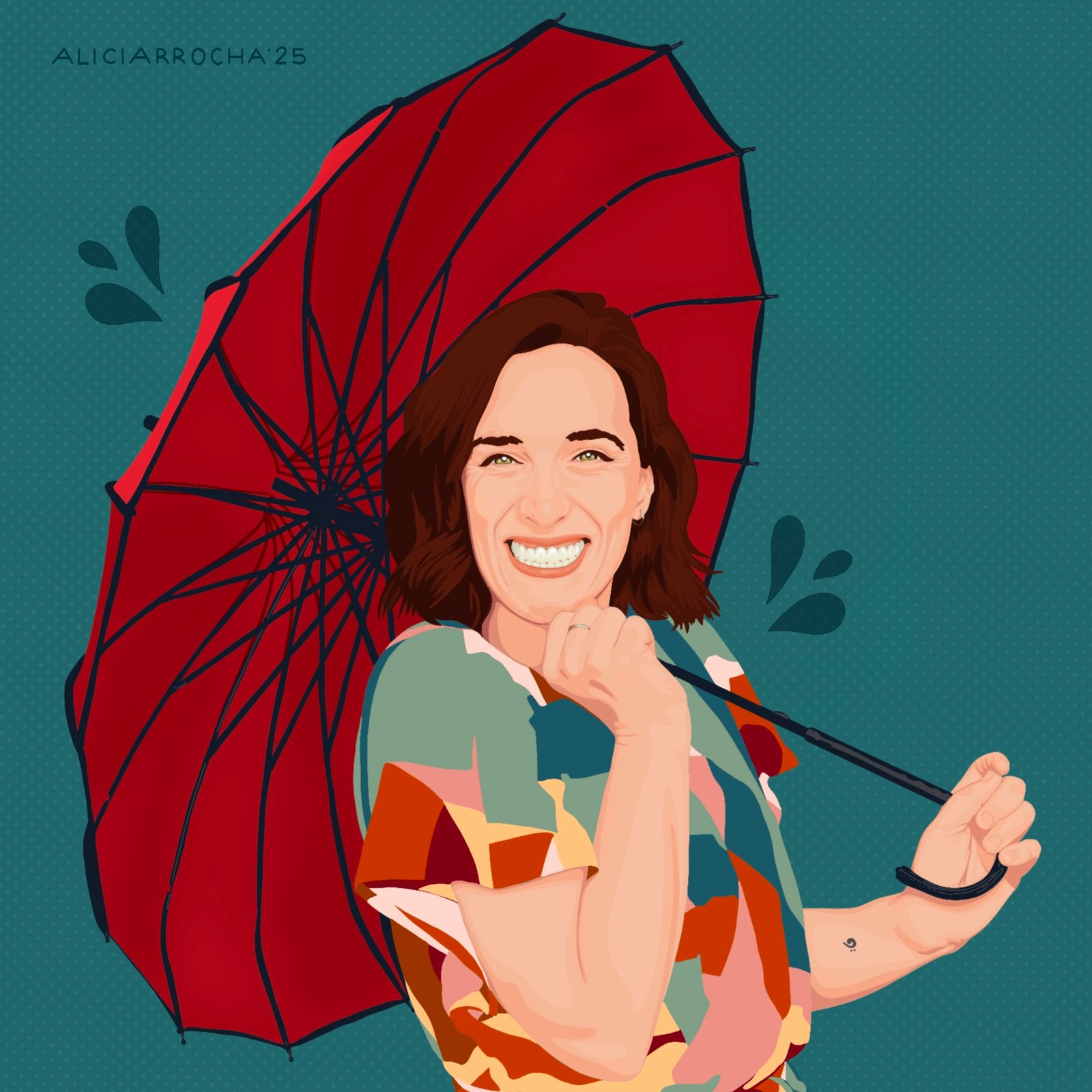 ilustración de Alicia Rocha para el proyecto 365 días