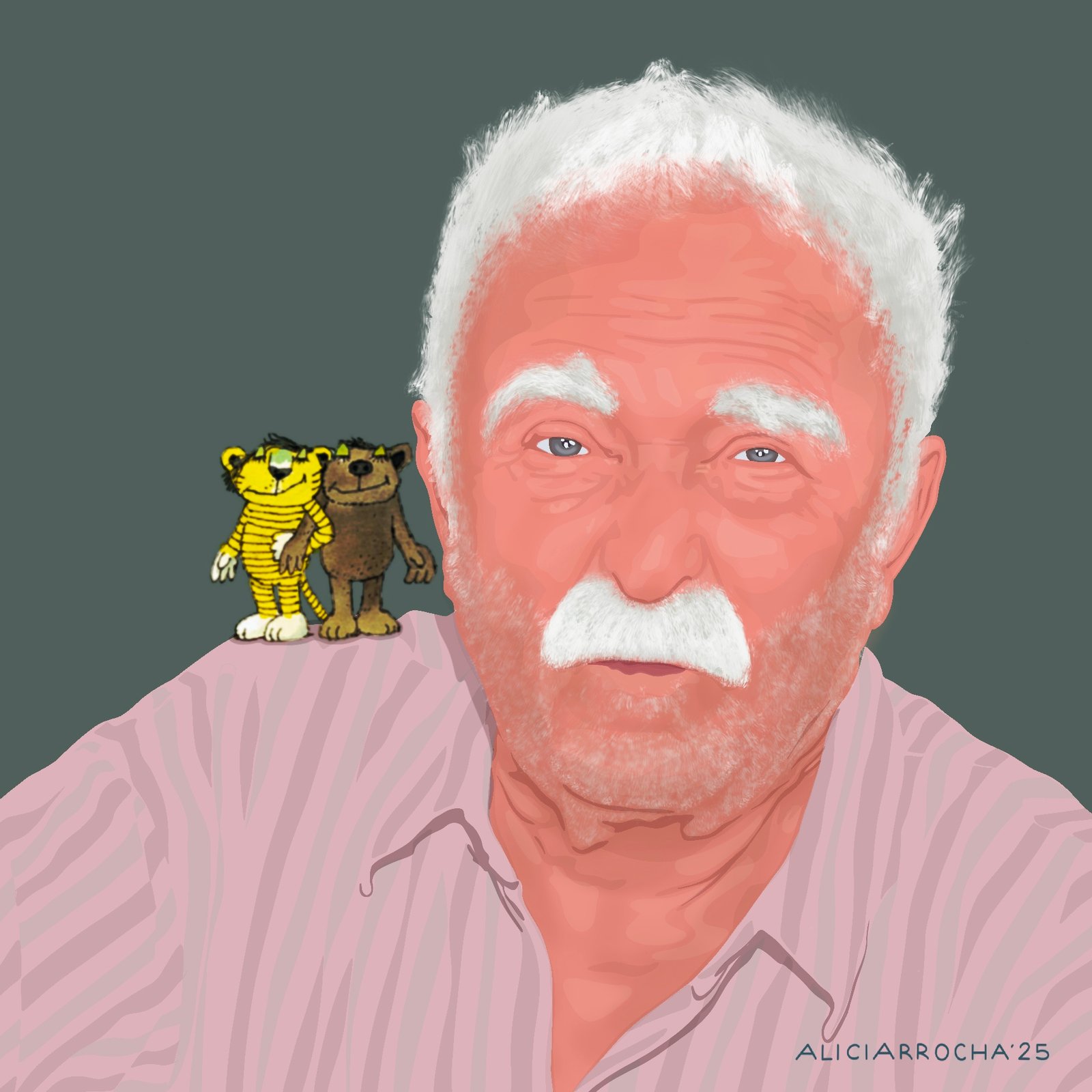 ilustración de Alicia Rocha para el proyecto 365 días