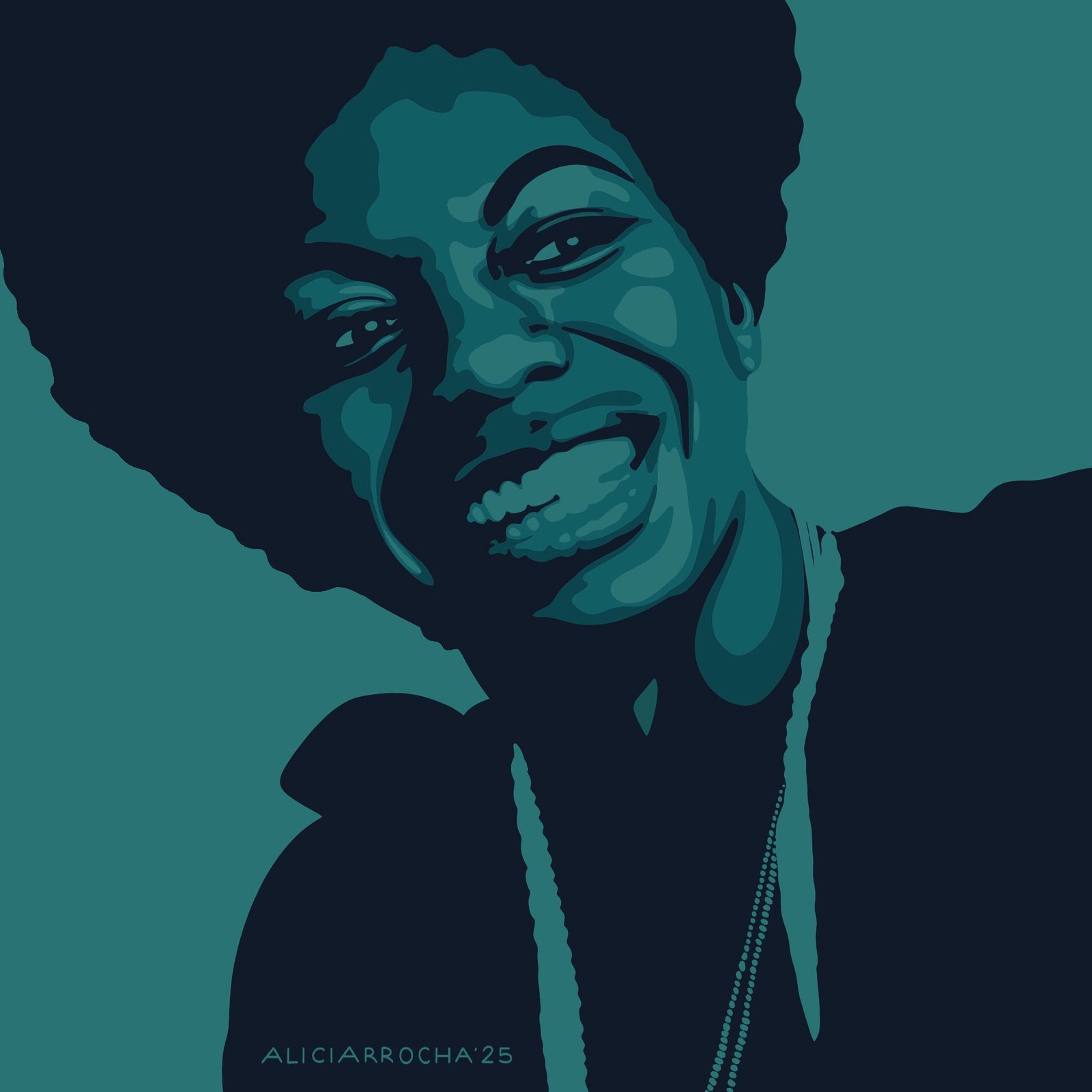 ilustración de Alicia Rocha para el proyecto 365 días