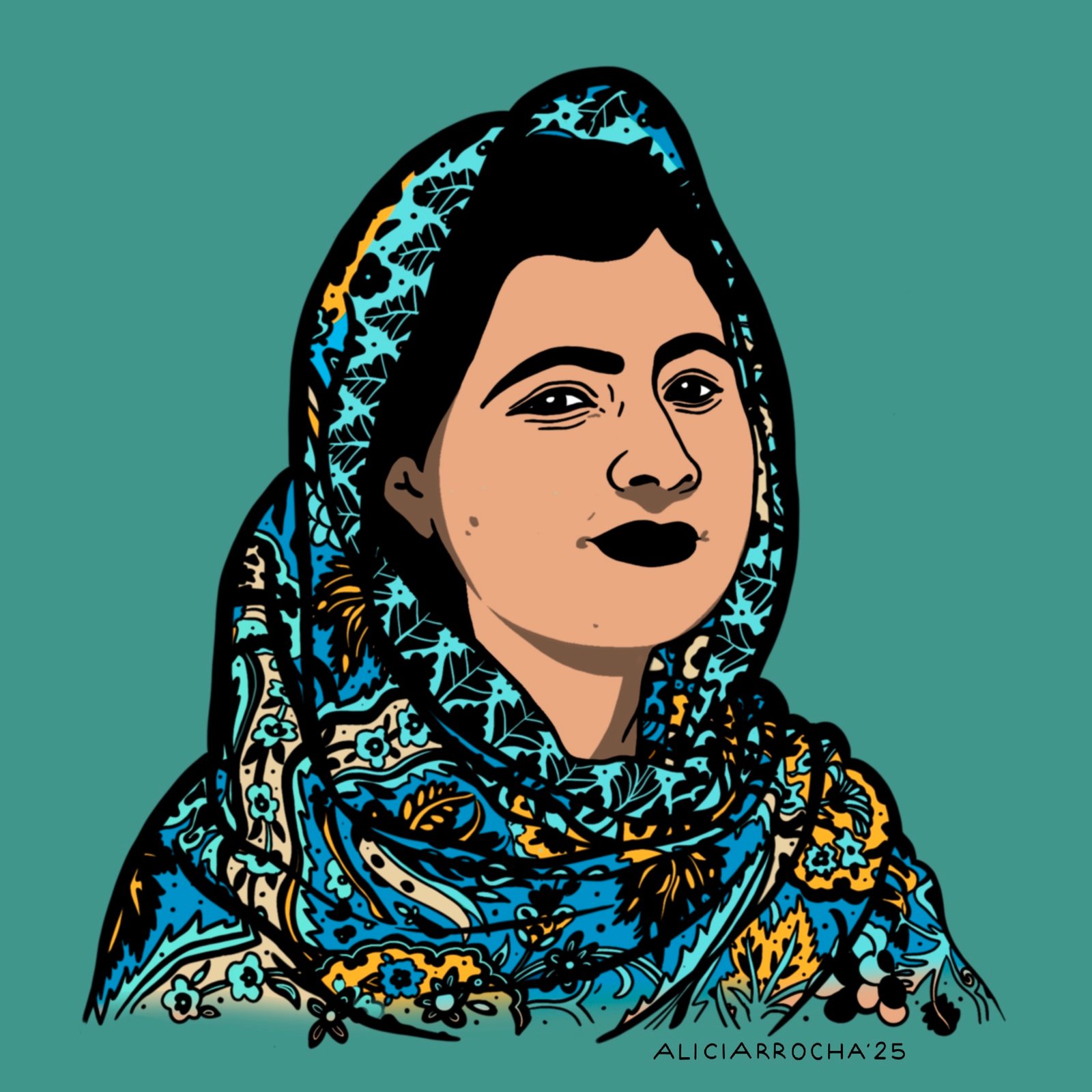 ilustración de Alicia Rocha para el proyecto 365 días