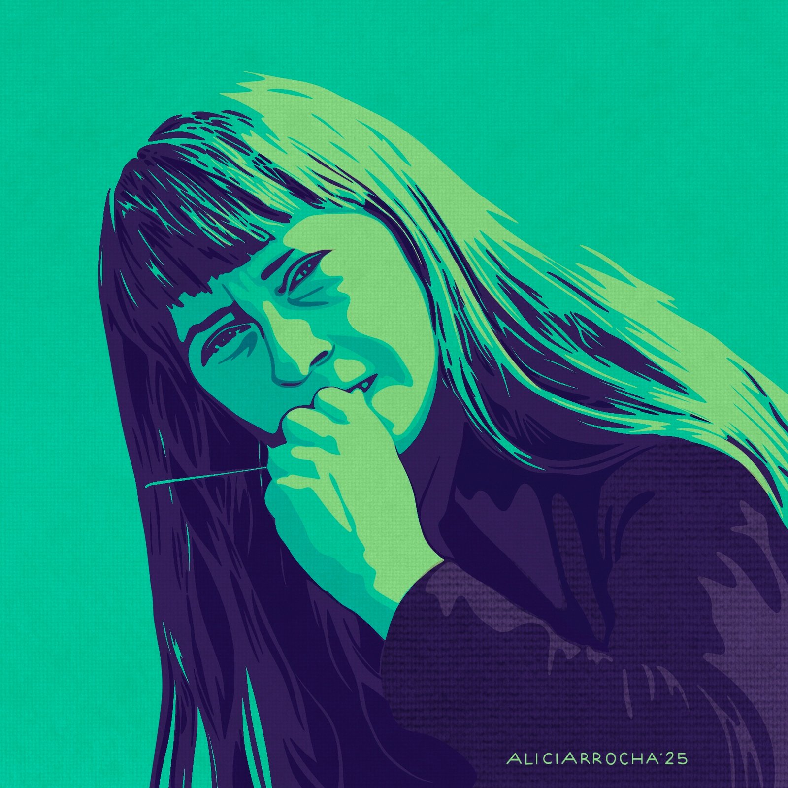 ilustración de Alicia Rocha para el proyecto 365 días